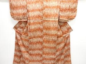 大正ロマン　雨縞模様着物